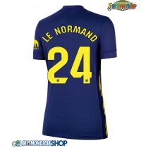 Maglie da calcio Atletico Madrid Robin Le Normand #24 Seconda Maglia Femminile 2025-26 Manica Corta